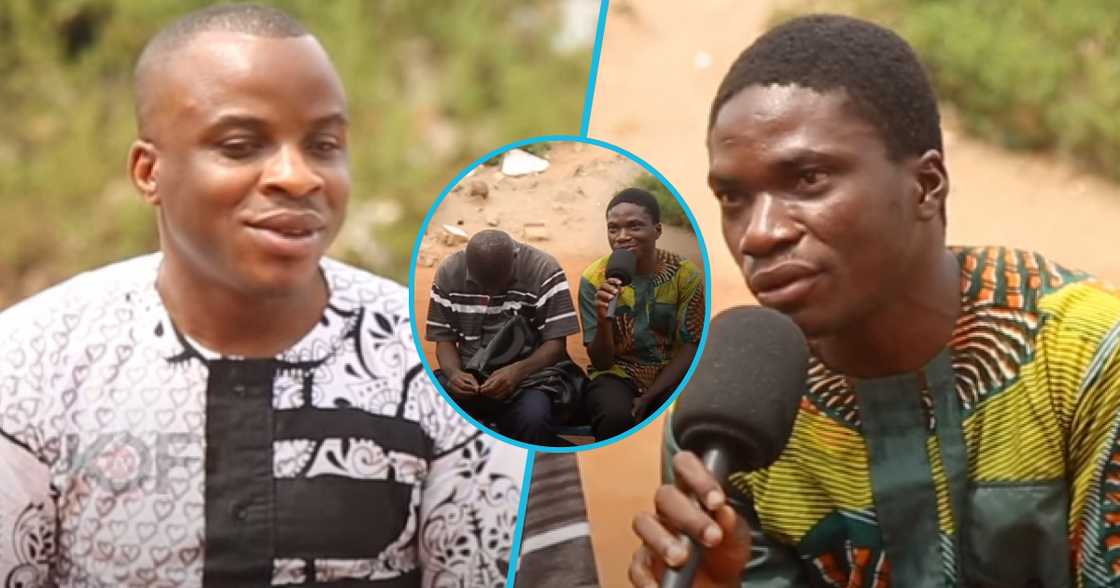 Photos of visually impaired siblings. Photos of visually impaired siblings.