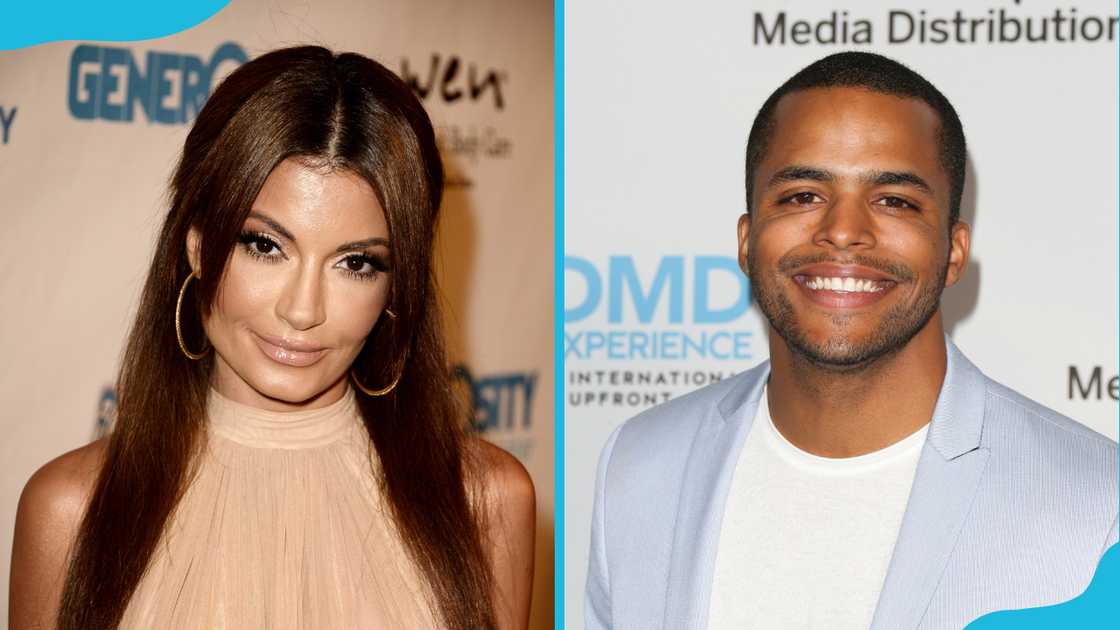 Television personality Layla Kayleigh and her husband, actor Chris Warren. Television personality Layla Kayleigh and her husband, actor Chris Warren.