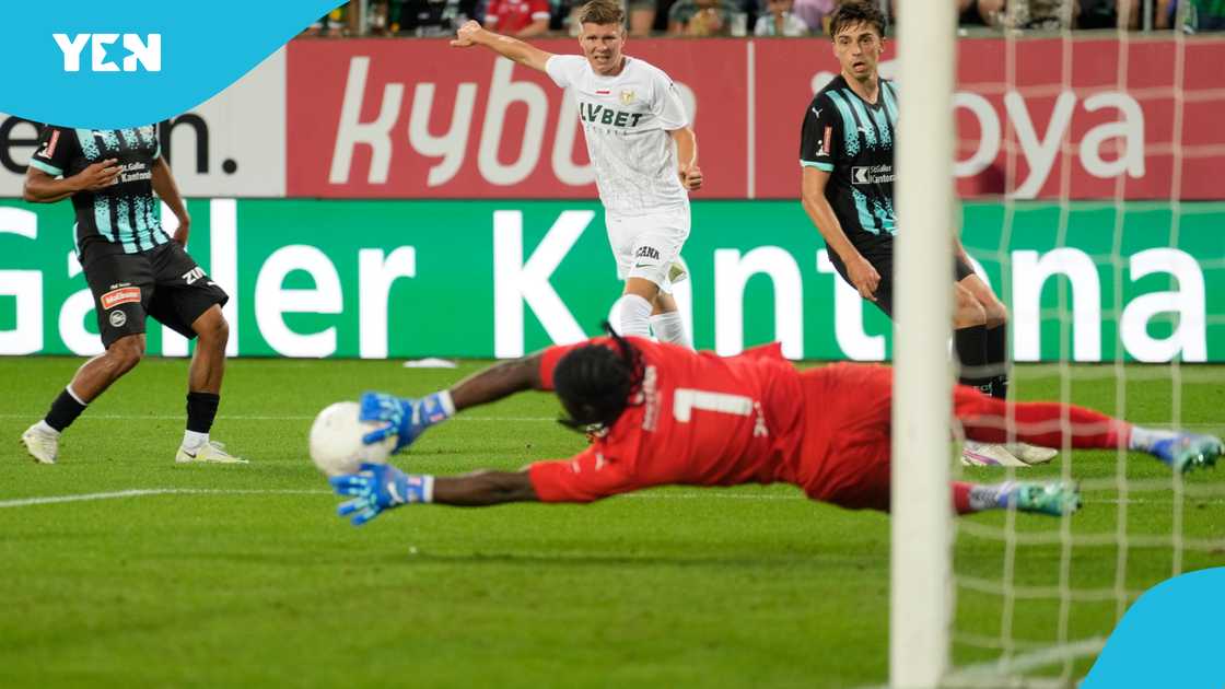 Lawrence Ati-Zigi is one of the highly rated goalkeepers in the Swiss Super League. Lawrence Ati-Zigi is one of the highly rated goalkeepers in the Swiss Super League.