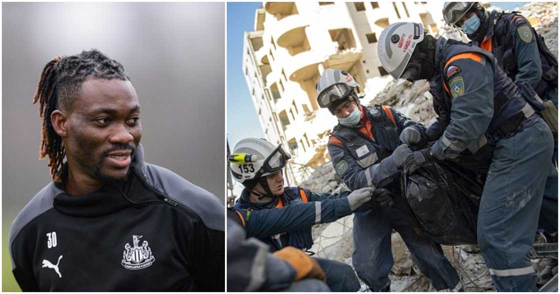 Christian Atsu plays for Hatayspor Sporting in Turkey. Christian Atsu plays for Hatayspor Sporting in Turkey.