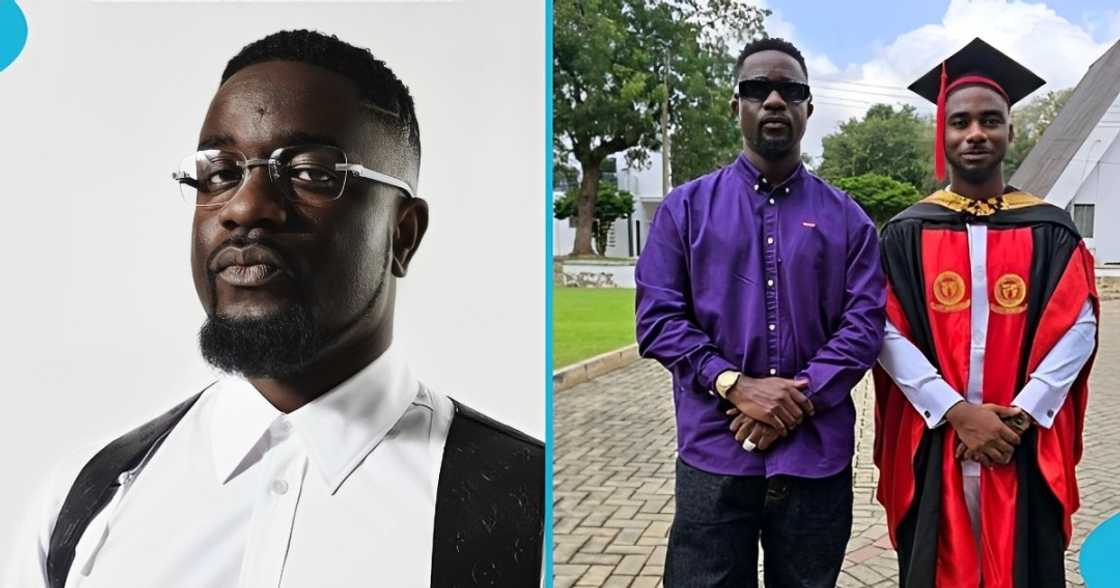 Sarkodie, Ghanaian rapper, minister of God, graduates, Kwabena Boafo, little brother Sarkodie, Ghanaian rapper, minister of God, graduates, Kwabena Boafo, little brother