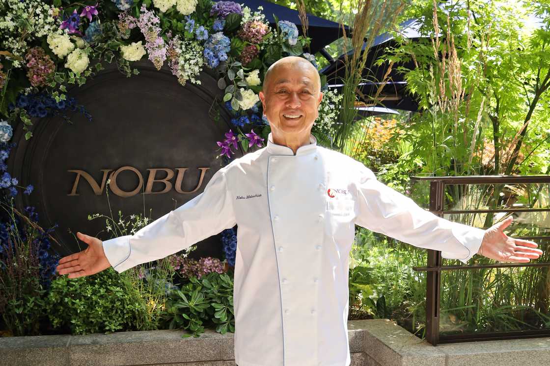 Nobu Matsuhisa attends the Nobu San Wimbledon Brunch