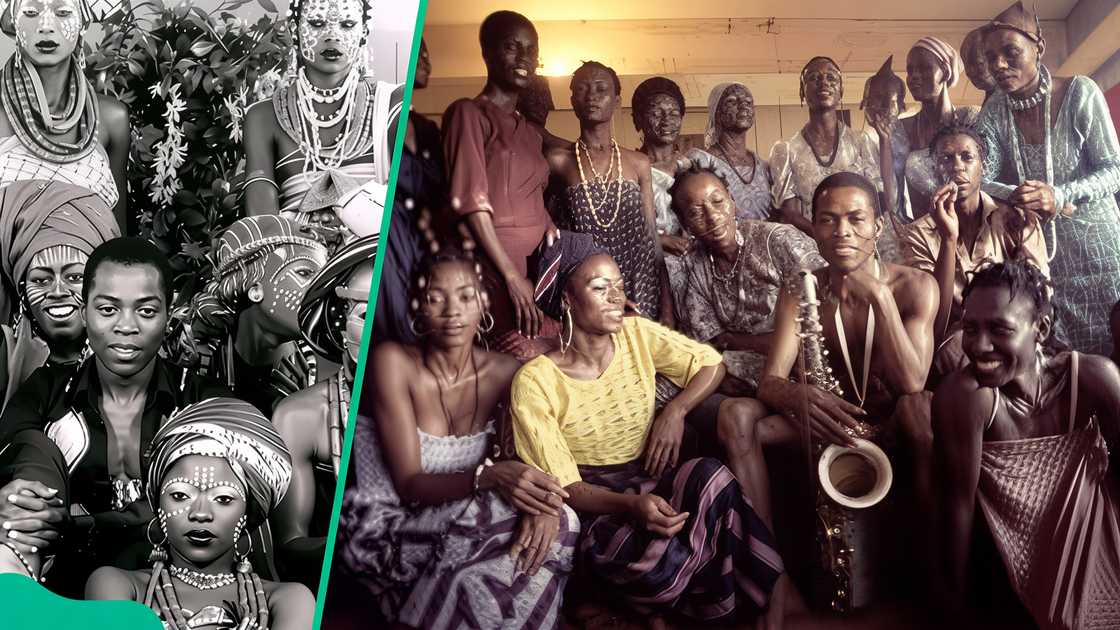 Fela Kuti and his several wives Fela Kuti and his several wives