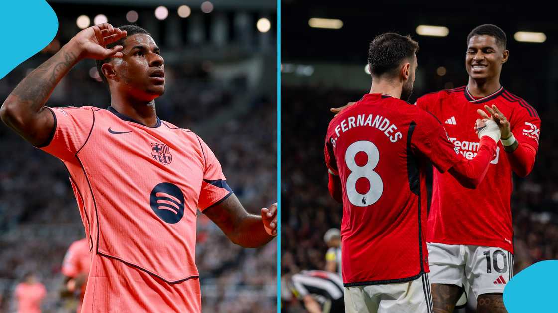 Bruno Fernandes’ Post Moments After Rashford’s Barcelona Brace Captures Man Utd Turmoil