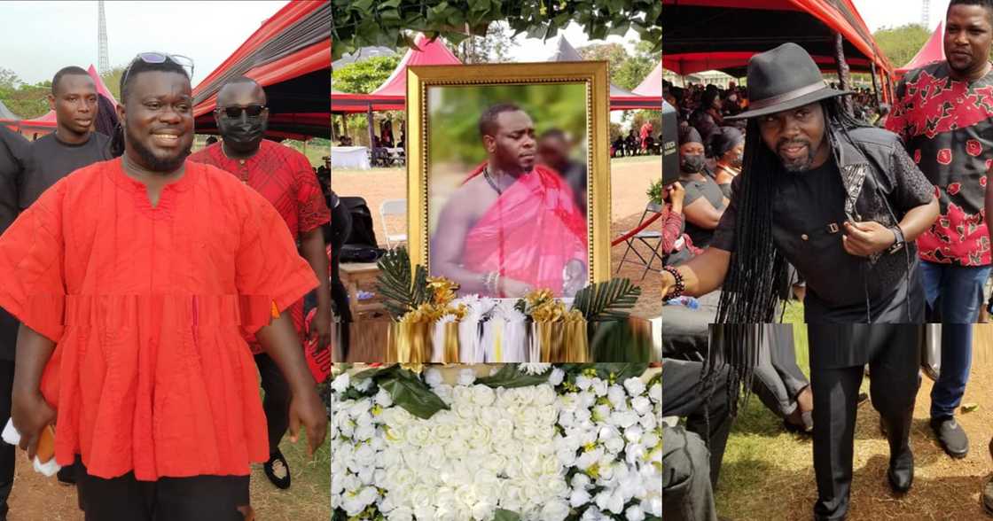 Kofi B funeral: Photos and videos of musicians and other stars at Highlife singer's burial