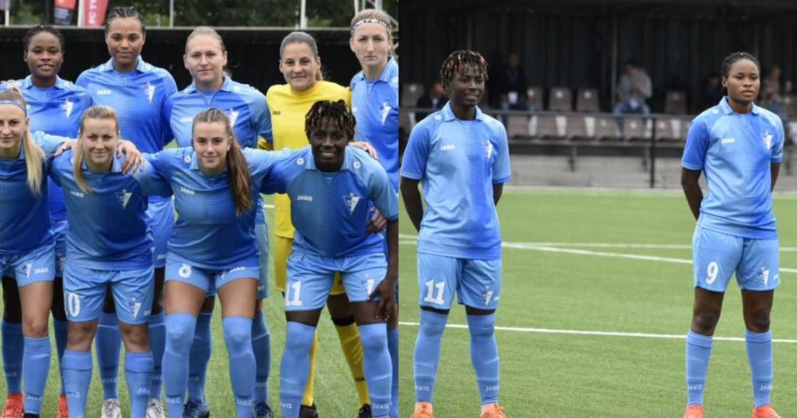 Black Queens midfielder Alice Kusi stars for club in Uefa Champions League qualifier