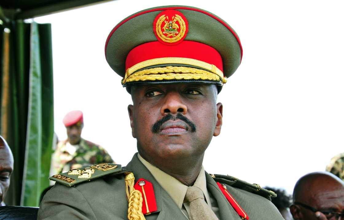 Kainerugaba has repeatedly denied claims he intends to succeed his 78-year-old father Kainerugaba has repeatedly denied claims he intends to succeed his 78-year-old father