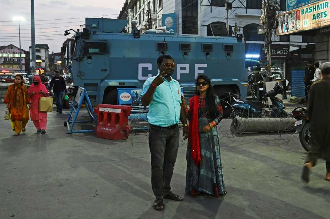 Half a million Indian troops are stationed in Kashmir to quell a separatist insurgency in the Muslim-majority region Half a million Indian troops are stationed in Kashmir to quell a separatist insurgency in the Muslim-majority region