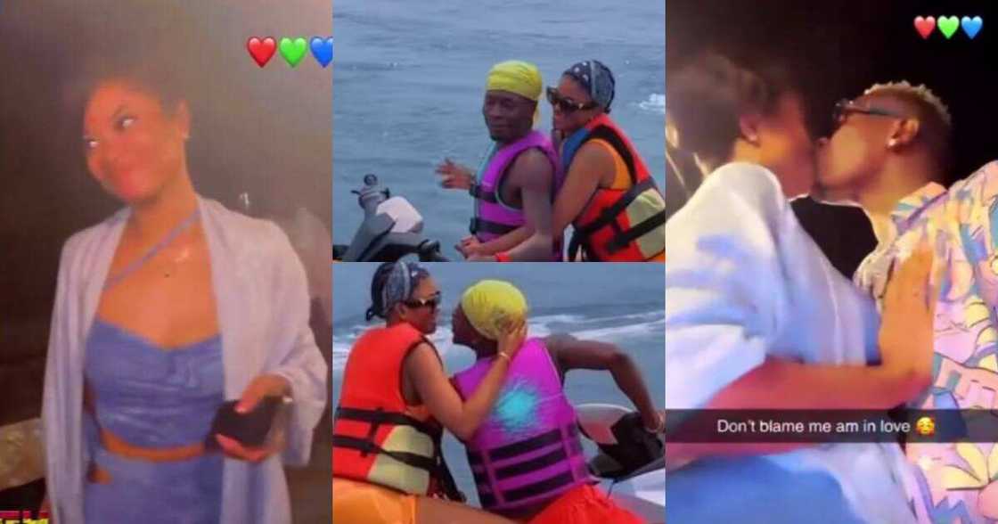Love is sweet - Shatta Wale says as he Takes new Girlfriend Jet-skiing Love is sweet - Shatta Wale says as he Takes new Girlfriend Jet-skiing