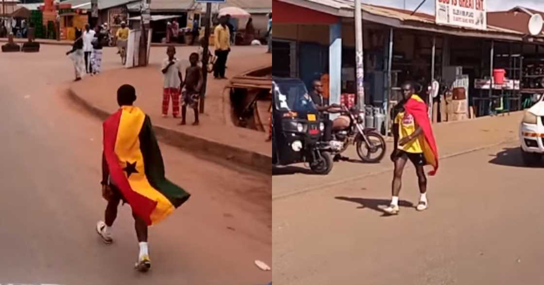 Derrick Lomotey: Ghanaian man completes peace walk from Tamale to Accra in 3 weeks