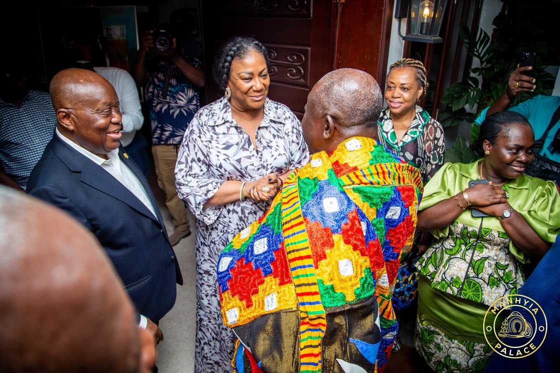 Otumfuo Osei Tutu II, Akufo-Addo and his wife, Otumfuo and Akufo-Addo, Rebecca Akufo-Addo, Social media, Ghana Otumfuo Osei Tutu II, Akufo-Addo and his wife, Otumfuo and Akufo-Addo, Rebecca Akufo-Addo, Social media, Ghana
