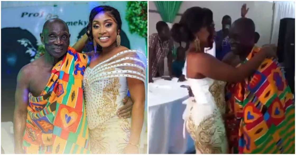 Photo of Prof Fobih and his new wife. Photo of Prof Fobih and his new wife.