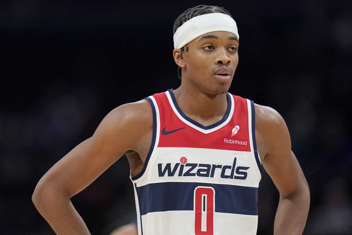 Bilal Coulibaly of the Washington Wizards looks on against the Minnesota Timberwolves Bilal Coulibaly of the Washington Wizards looks on against the Minnesota Timberwolves