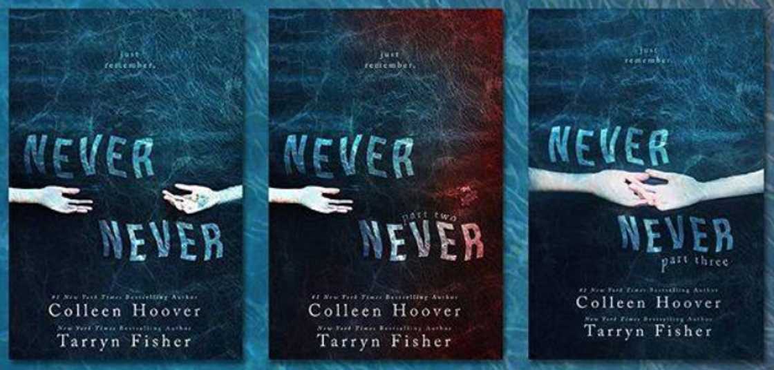 Colleen Hoover and Tarryn Fisher's Never Never series Colleen Hoover and Tarryn Fisher's Never Never series
