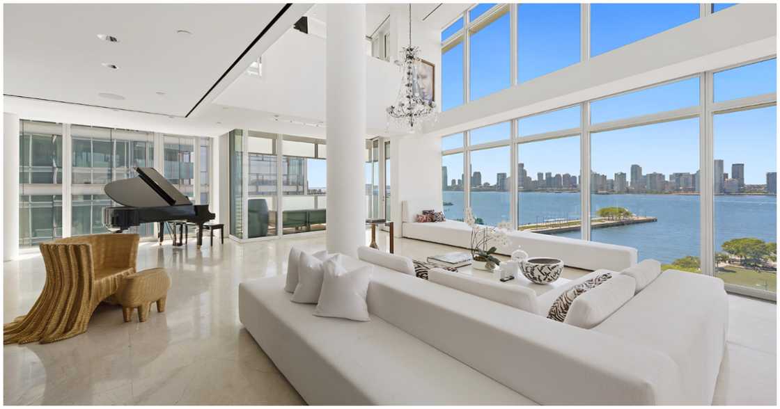 Inside Hugh Jackman's mansion overlooking the river Inside Hugh Jackman's mansion overlooking the river