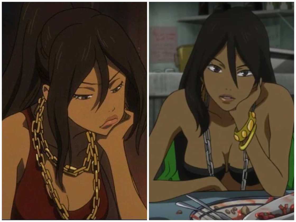 black female anime characters black female anime characters