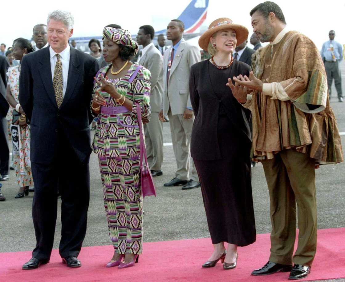 Photos of Late JJ Rawlings and his wife Nana Konadu which show they were inseperable Photos of Late JJ Rawlings and his wife Nana Konadu which show they were inseperable