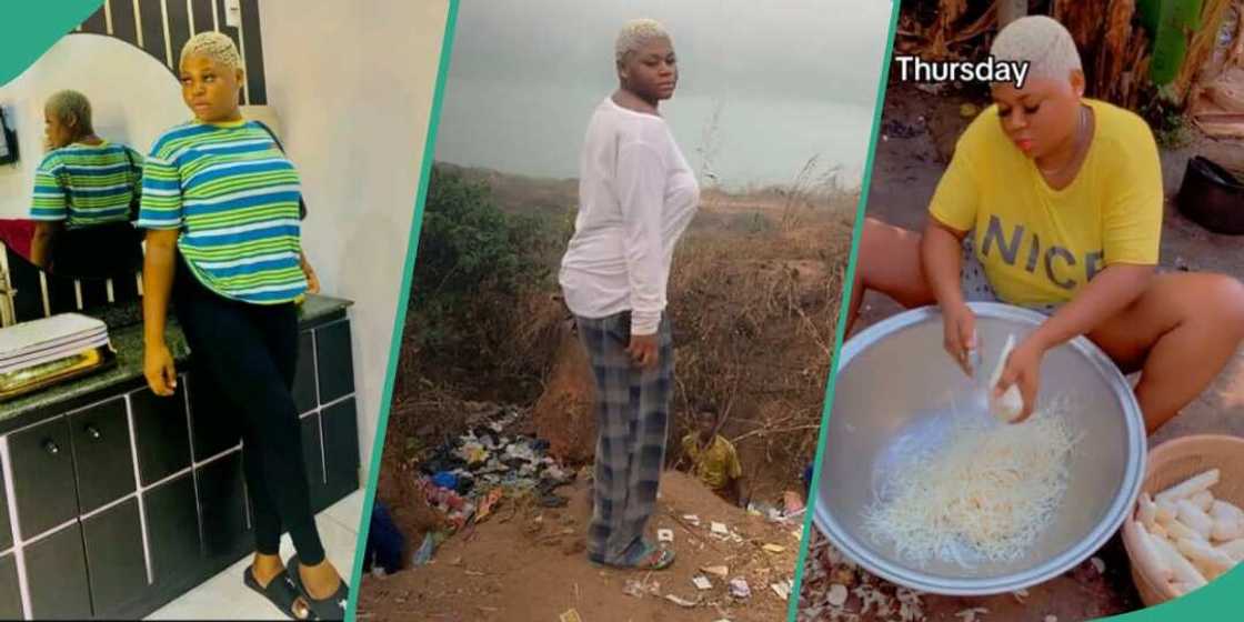 Lady shares how parents turned her to a maid at home Lady shares how parents turned her to a maid at home