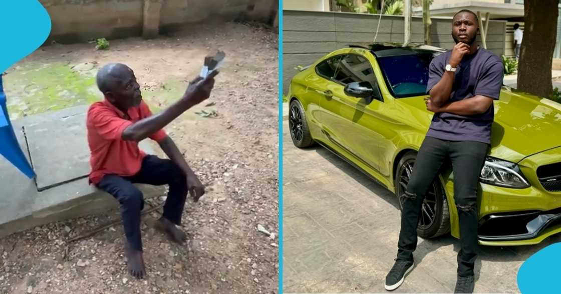 Ayi Mensah-Peduase, Horic Ampofo, money, ghanaian, car dealer, street sweeper Ayi Mensah-Peduase, Horic Ampofo, money, ghanaian, car dealer, street sweeper