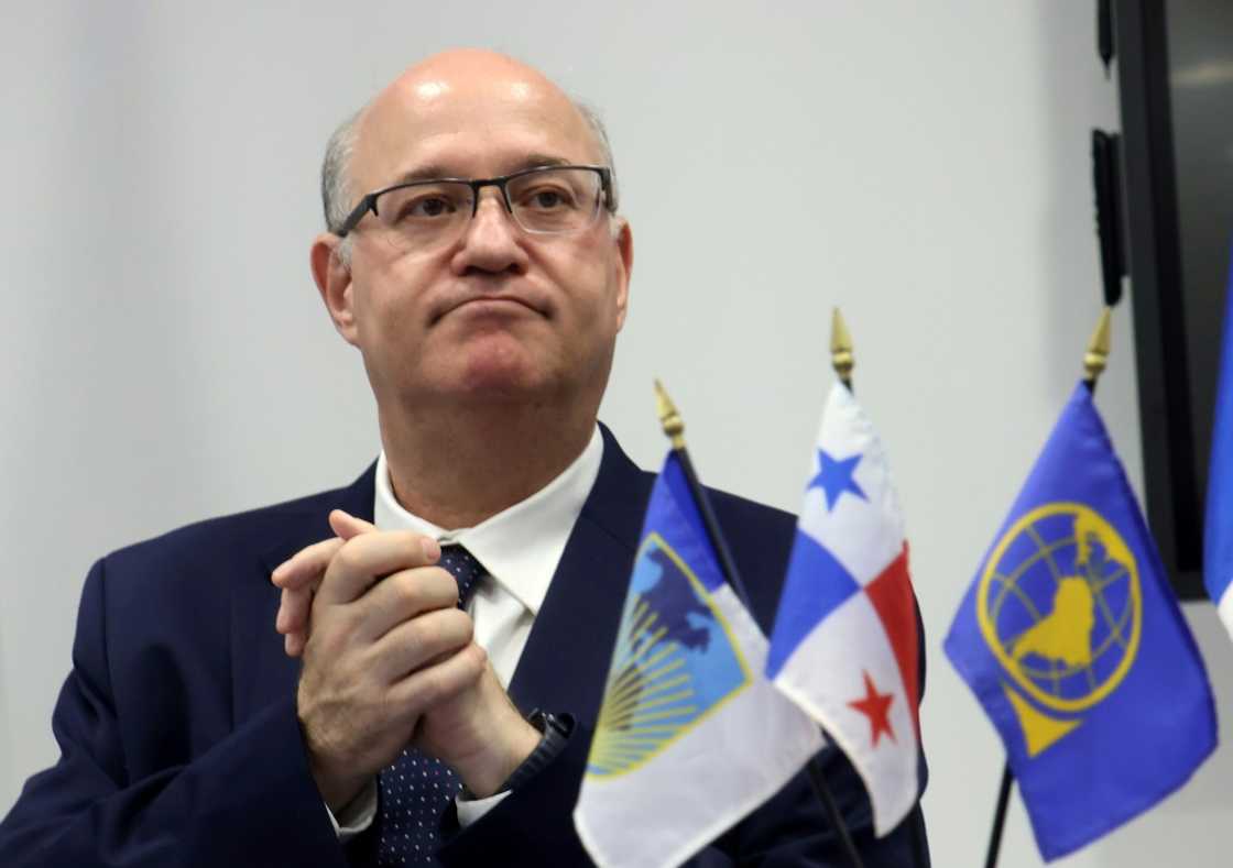 Ilan Goldfajn, president of the Inter-American Development Bank, is seen at a meeting of the group in Panama City on March 15, 2023 Ilan Goldfajn, president of the Inter-American Development Bank, is seen at a meeting of the group in Panama City on March 15, 2023
