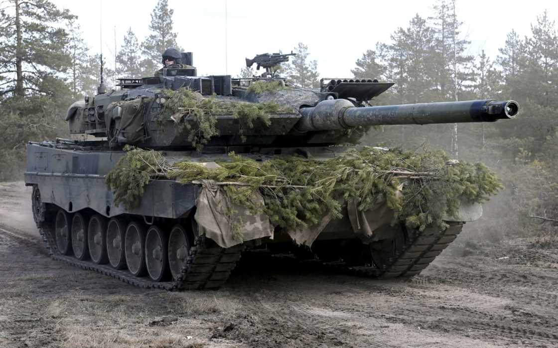 Besides the Leopard battle tanks (pictured), the Marders are high up on the list of items Ukraine has urged Berlin to supply Besides the Leopard battle tanks (pictured), the Marders are high up on the list of items Ukraine has urged Berlin to supply