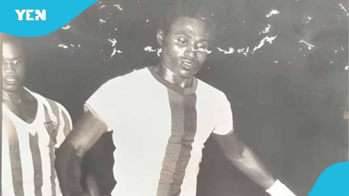 Peter Lamptey dies, Peter Lamptey dies at 79, Goal Thief dies, Fearsome Five, Hearts of Oak. Ghana Premier League top scorer.