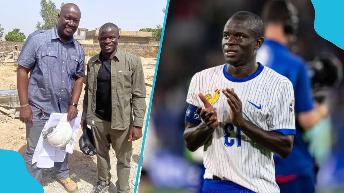 N'Golo Kante builds medical centre in Mali. N'Golo Kante builds medical centre in Mali.