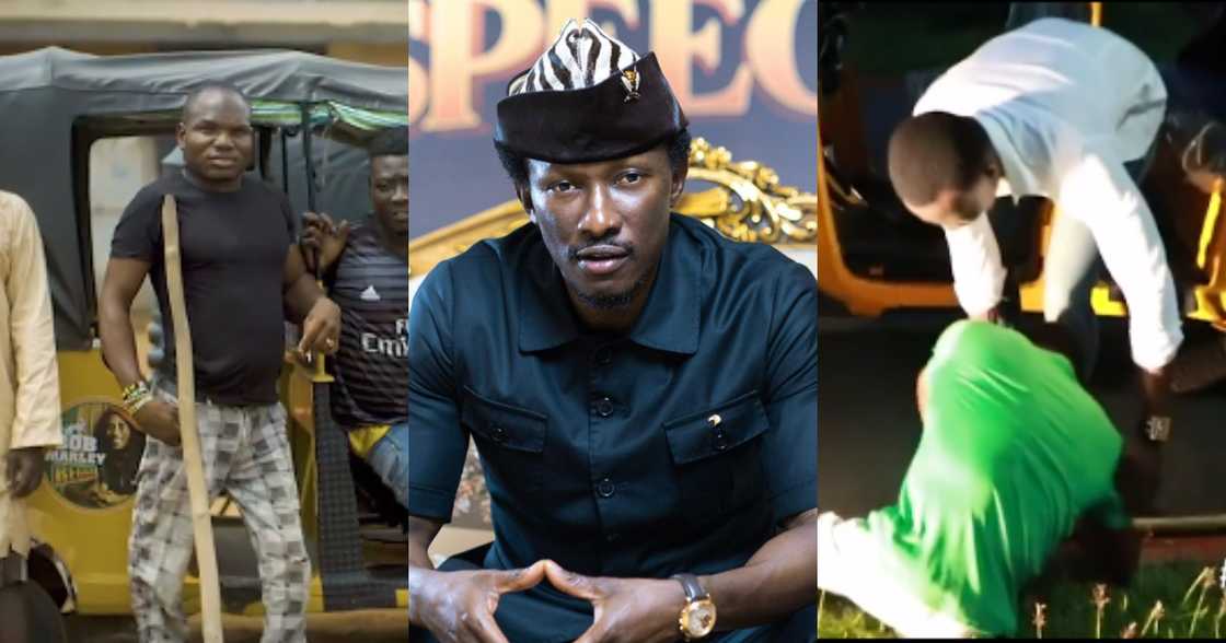 Nana Cheddar Turns One Leg man into CEO; Buys him 1st Tricycle and he now Employs others Nana Cheddar Turns One Leg man into CEO; Buys him 1st Tricycle and he now Employs others