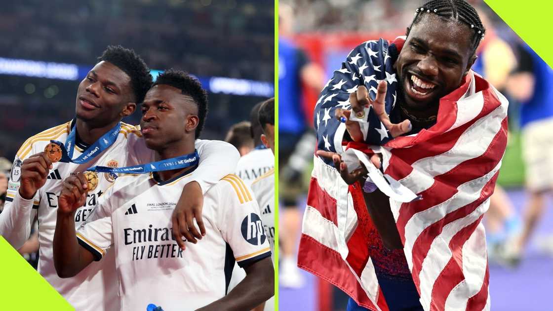 Real Madrid star sends message to Noah Lyles. Real Madrid star sends message to Noah Lyles.