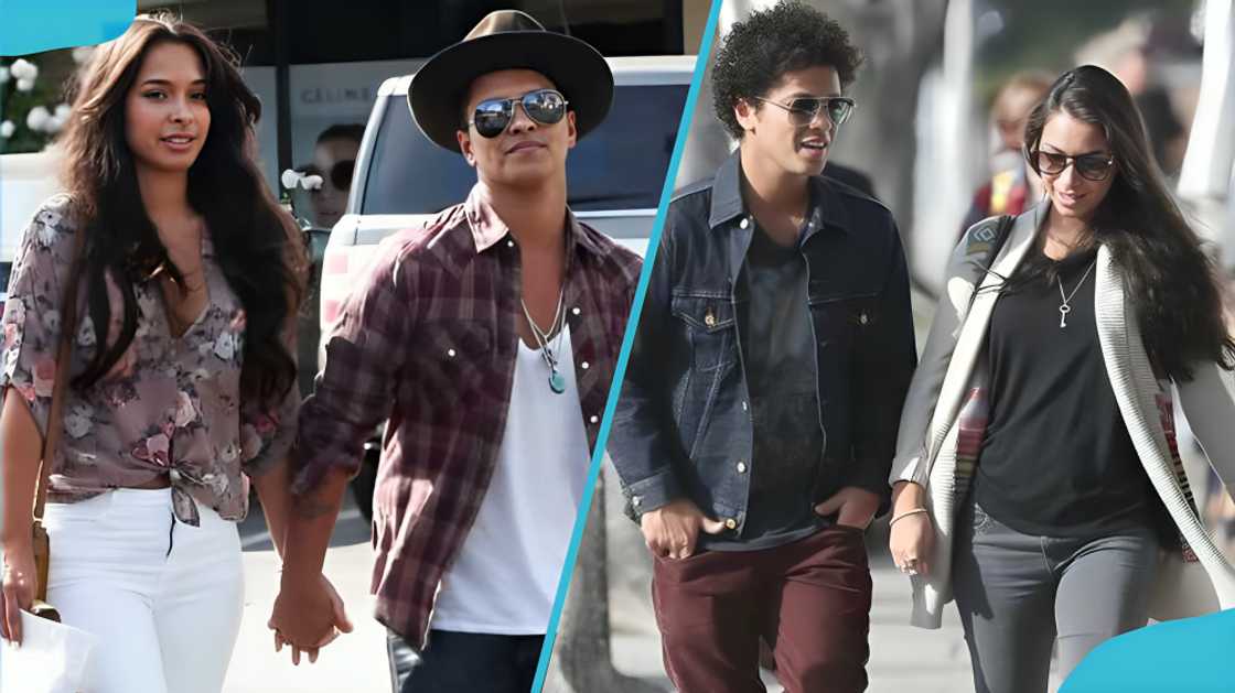 Bruno Mars and Jessica Caban are seen together Bruno Mars and Jessica Caban are seen together