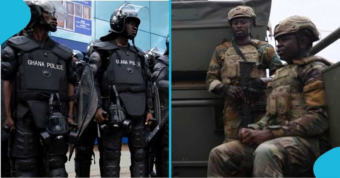 road incident, accident, police officer, ghana, ghana army, accra, police and army in ghana, police confronts army in ghana