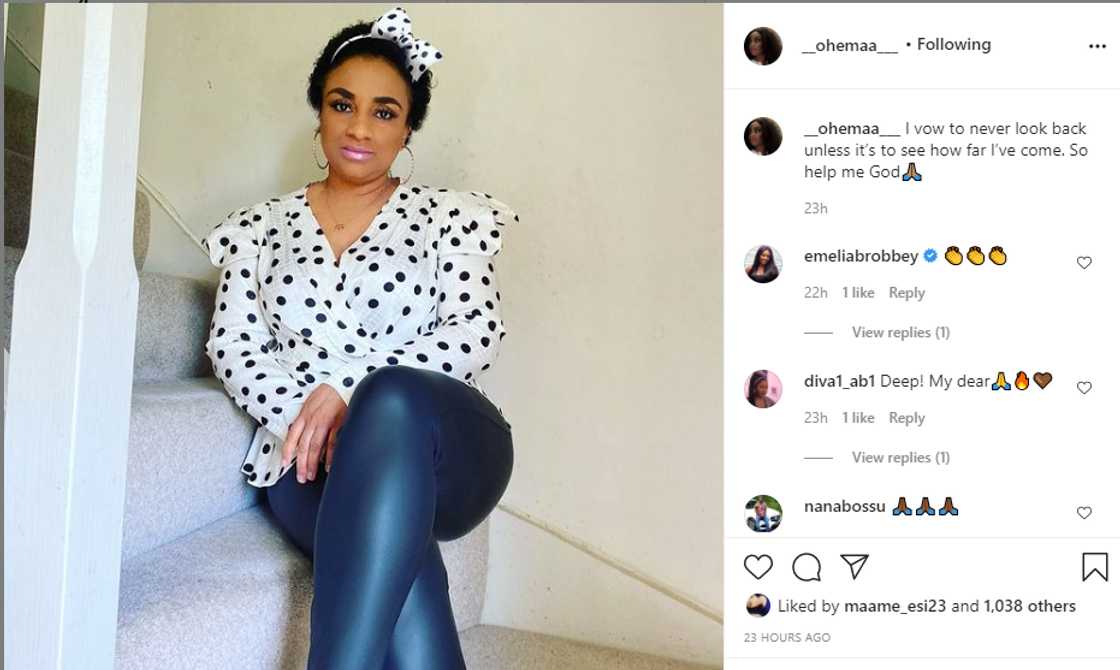 Gifty: Asamoah Gyan's ex-wife glows in fresh photo after leaving the football star