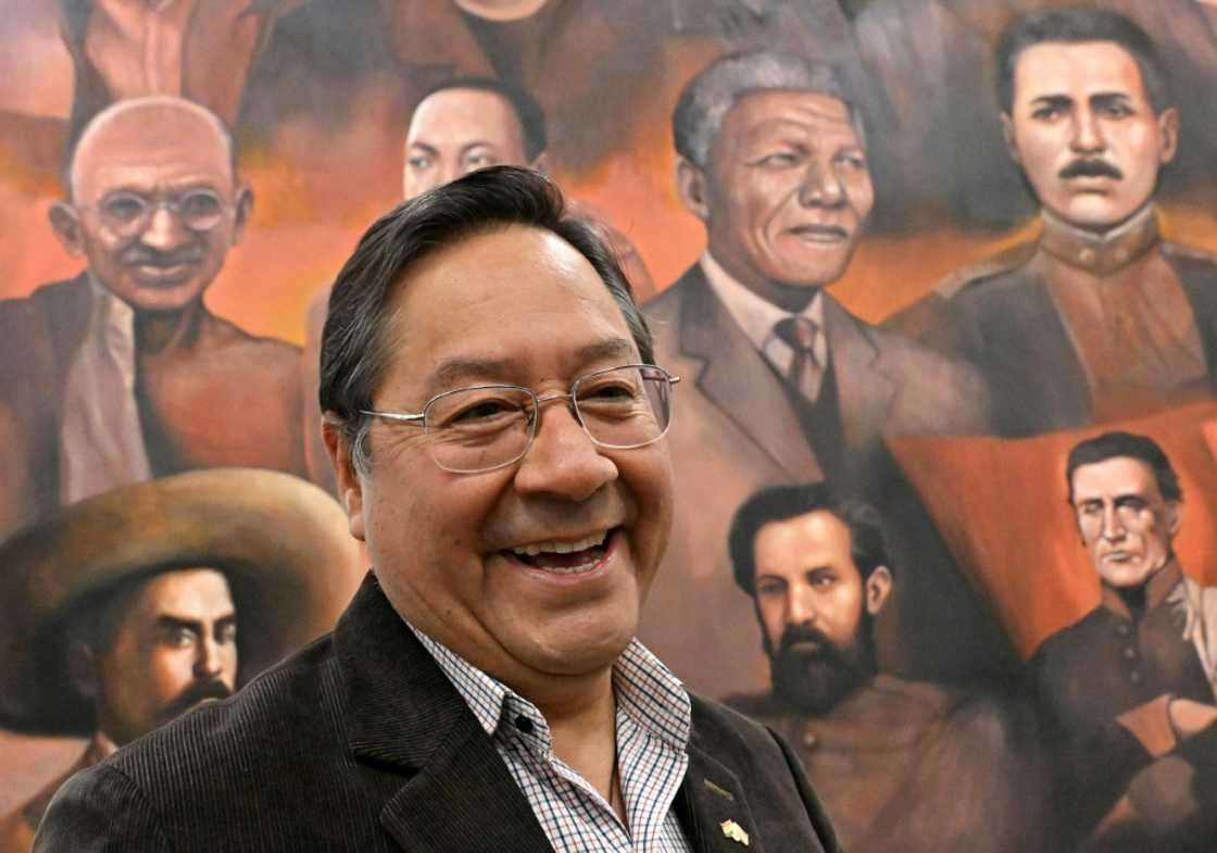 Bolivian President Luis Arce has seen his approval ratings plummet since taking office in 2020 Bolivian President Luis Arce has seen his approval ratings plummet since taking office in 2020
