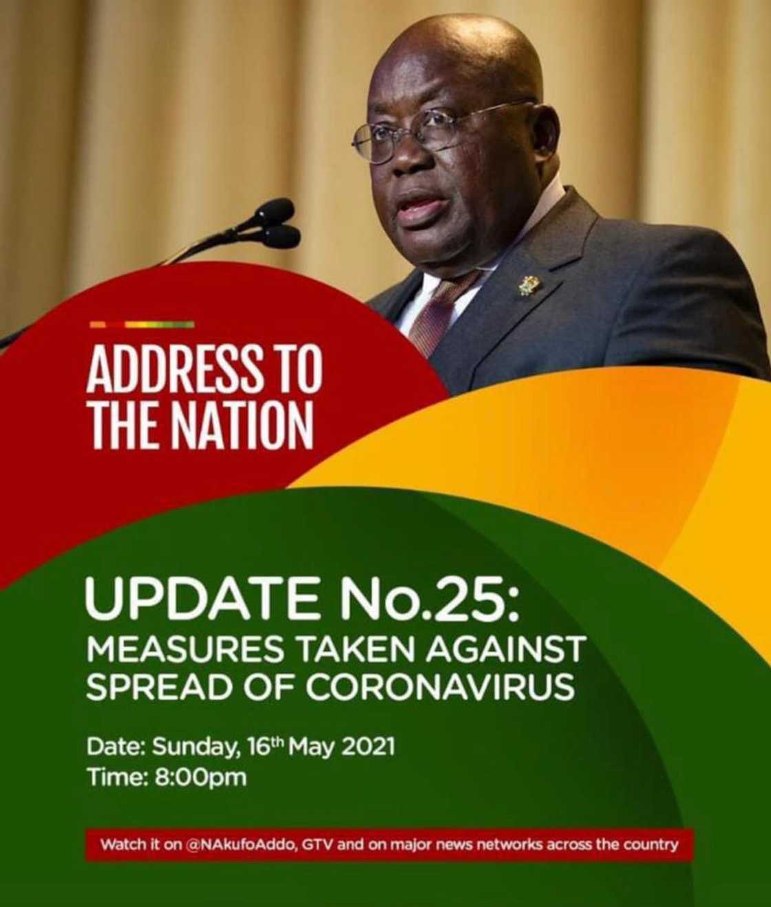 President Akufo-Addo to address nation as Ghana resumes Covid-19 vaccination President Akufo-Addo to address nation as Ghana resumes Covid-19 vaccination