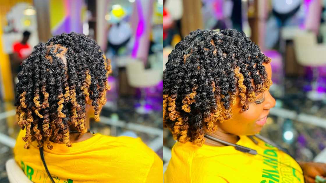 Classy spiral locs Classy spiral locs