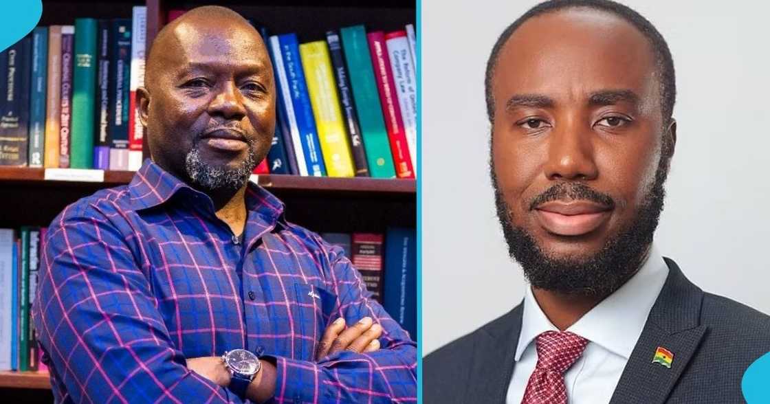 Kwabena Adu Boahen, Dr Dominic Ayine, Signals Bureau, Director General, Attorney General, Minister of Justice. Kwabena Adu Boahen, Dr Dominic Ayine, Signals Bureau, Director General, Attorney General, Minister of Justice.