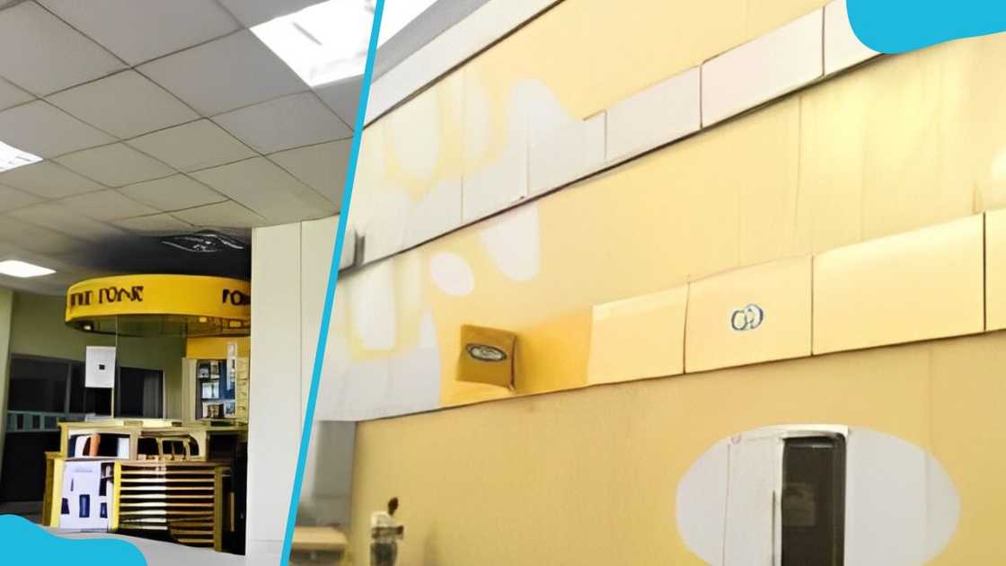 MTN offices along Graphic Road MTN offices along Graphic Road