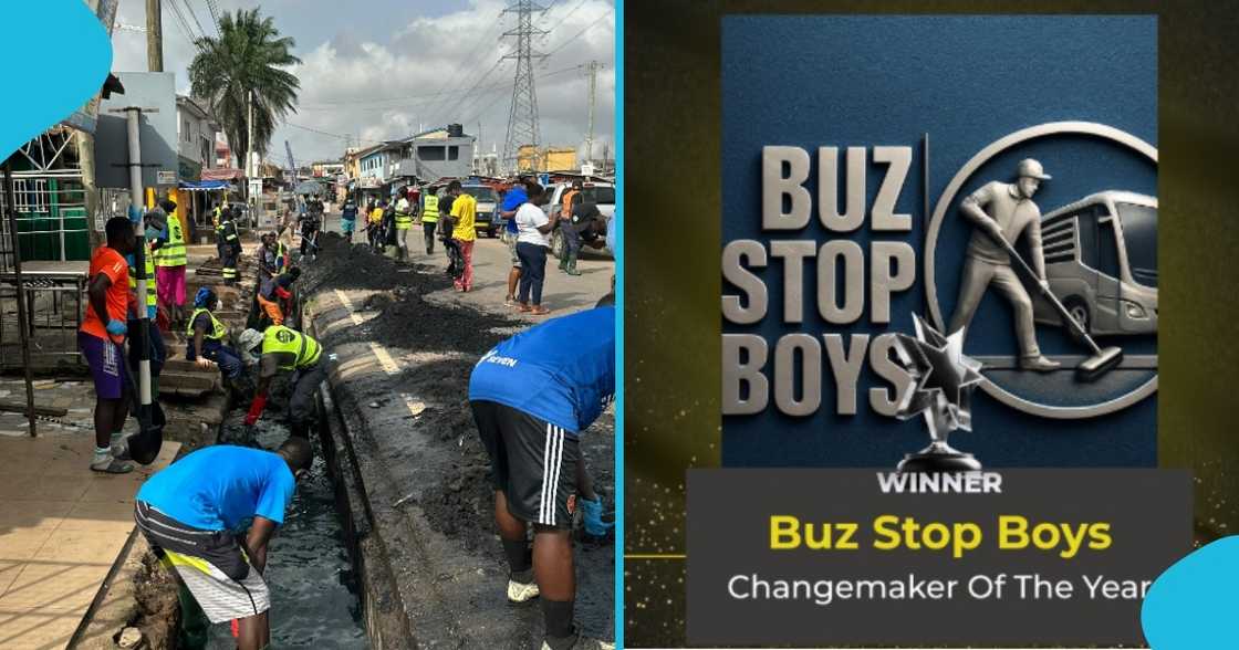 Buz Stop Boys, yen.com.gh, yen entertainment award, changemaker of the year award, sanitation, ghana, youth Buz Stop Boys, yen.com.gh, yen entertainment award, changemaker of the year award, sanitation, ghana, youth