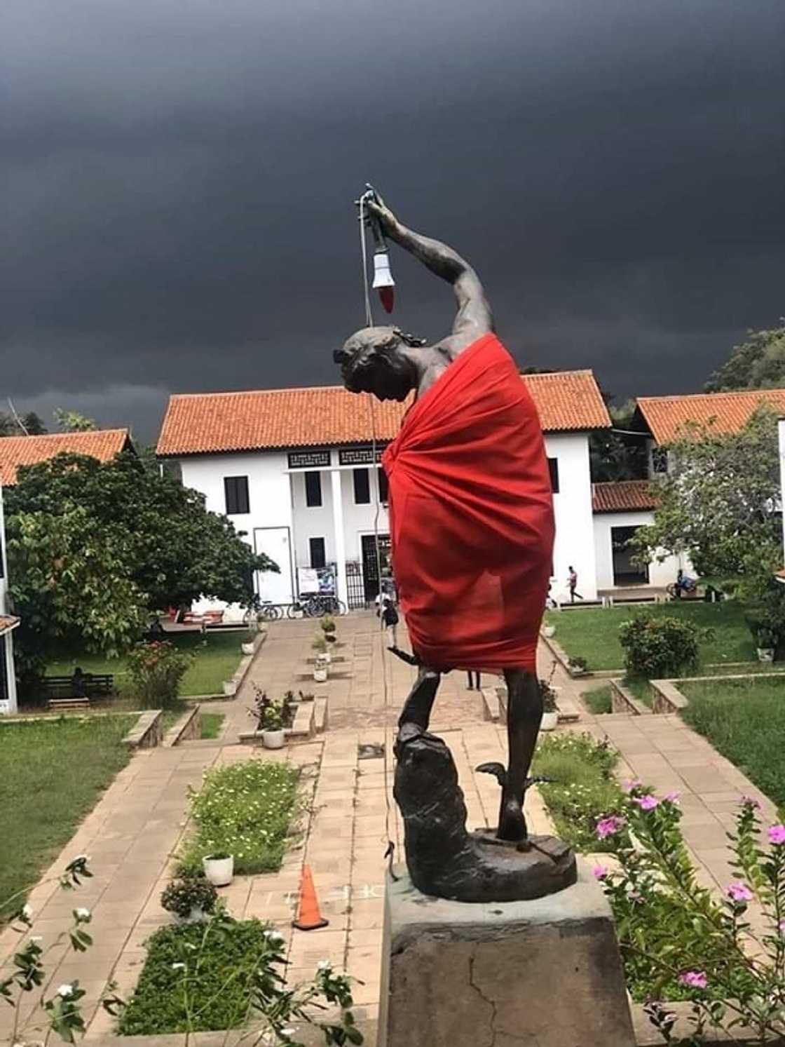 The management of the University Of Ghana has suspended four (4) former JCR executives of the Commonwealth Hall for three (3) academic years The management of the University Of Ghana has suspended four (4) former JCR executives of the Commonwealth Hall for three (3) academic years