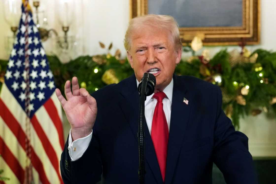 Amid sinking polls, US President Donald Trump told Americans the economy will improve in an address from the White House