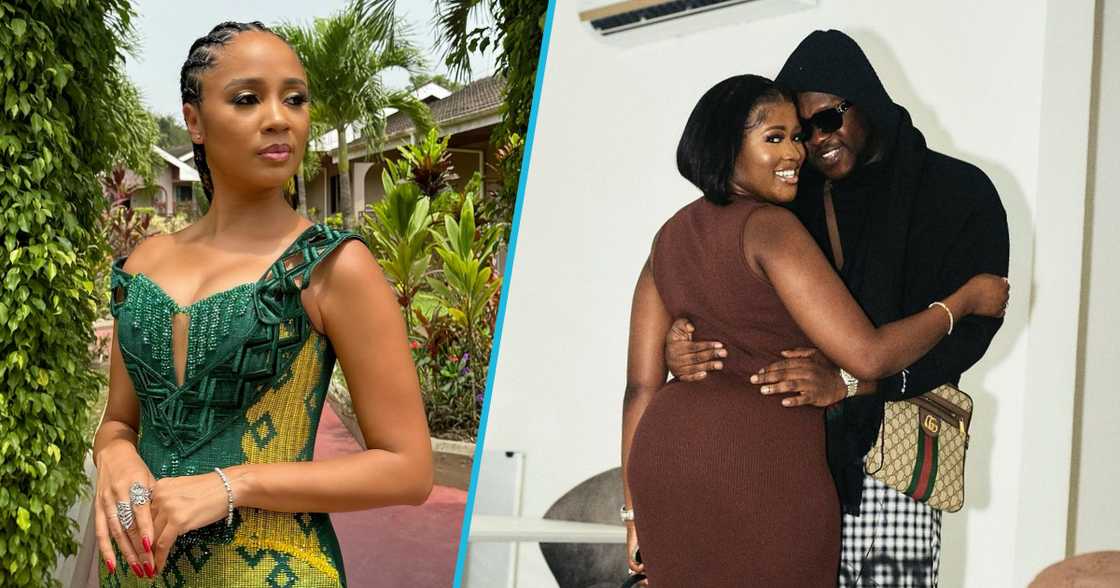 Sister Deborah, Fella Makafui and Medikal Sister Deborah, Fella Makafui and Medikal