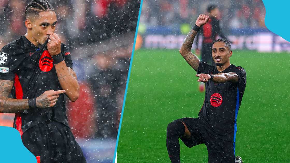 Barcelona's Raphinha Scores 'Once-in-a-Lifetime' Goal Against Benfica, Video Goes Viral Barcelona's Raphinha Scores 'Once-in-a-Lifetime' Goal Against Benfica, Video Goes Viral