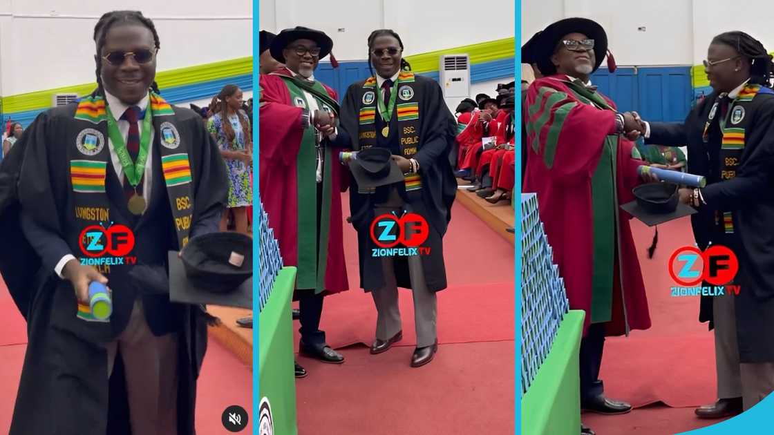 Stonebwoy, GIMPA, Stonebwoy acquires degree, Stonebwoy graduation ceremony, Stonebwoy's degree from GIMPA