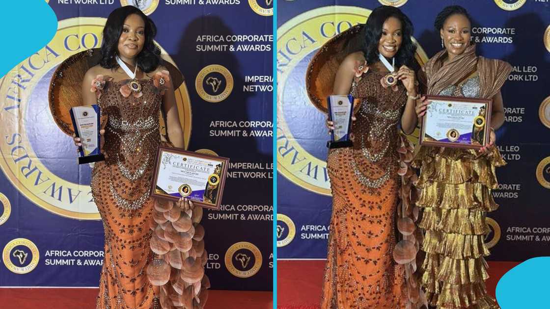 Ghana's High Commissioner to the UK, Sabah Zita Benson’s Designer, Meg’Signature, Margaret Adjei