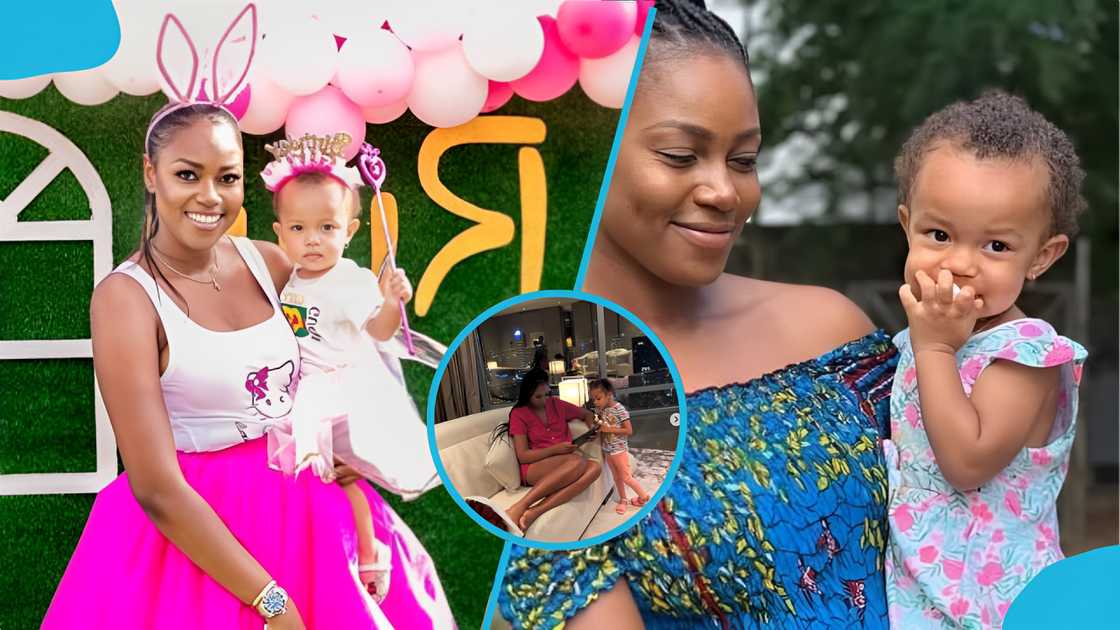 Yvonne Nelson, Ryn Roberts, Yvonne Nelson and her daughter, Yvonne Nelson's baby daddy, Actress, Ghana