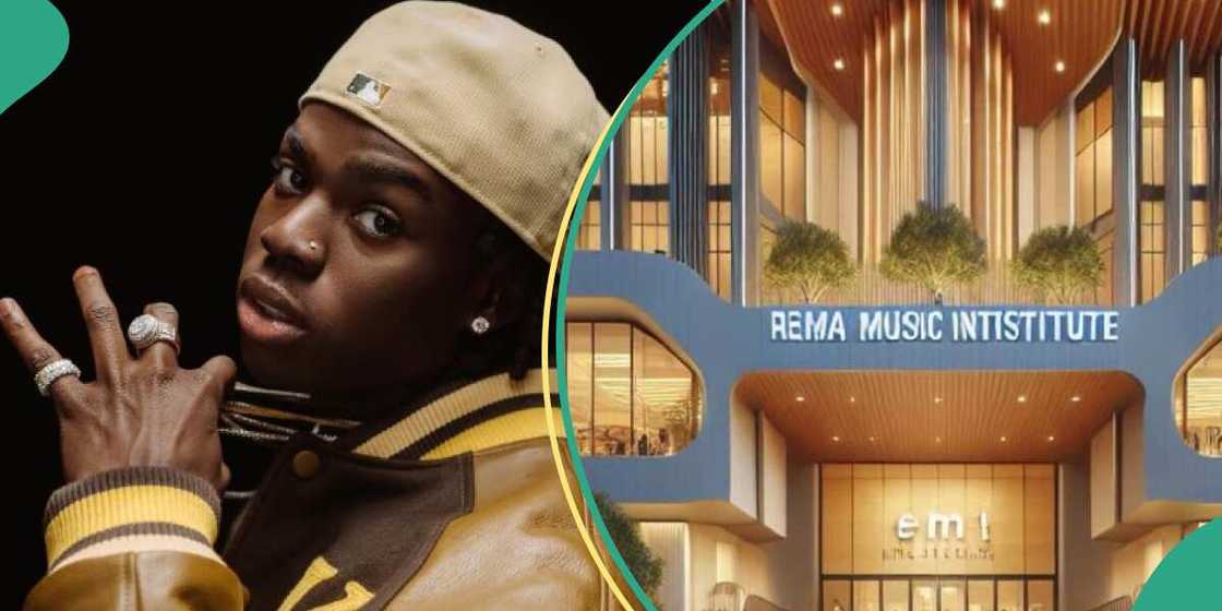 Rema announces plans to build music school. Rema announces plans to build music school.