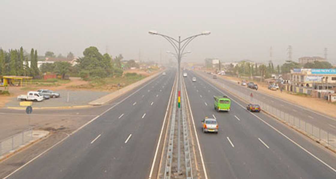 The Accra-Tema Motorway