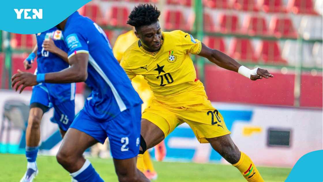 Mohammed Kudus, Kamaldeen Sulemana, Abdul Fatawu Issahaku, Black Stars teammates, ₵2.5m Escalade, Kudus rides in Escalade, Jummah prayers, Ghana vs Comoros. Mohammed Kudus, Kamaldeen Sulemana, Abdul Fatawu Issahaku, Black Stars teammates, ₵2.5m Escalade, Kudus rides in Escalade, Jummah prayers, Ghana vs Comoros.
