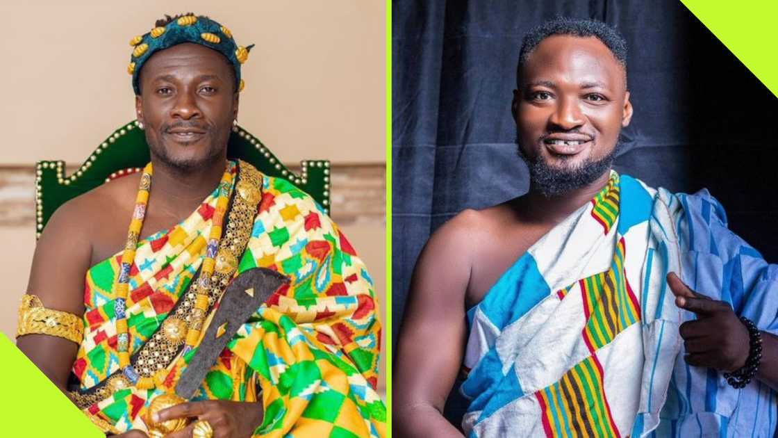 Asamoah Gyan and Funny Face. Asamoah Gyan and Funny Face.