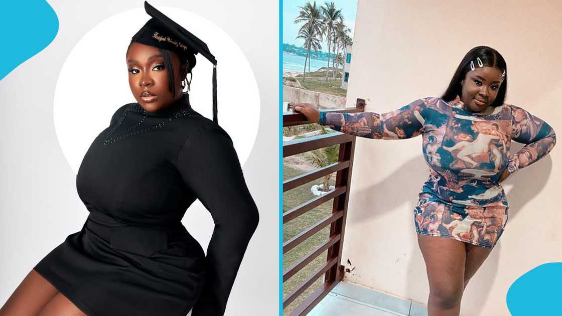 Maame Serwaa, Kumawood actress, Kumawood, Graduation, Knutsford University, University in Ghana, 2024 Graduation.